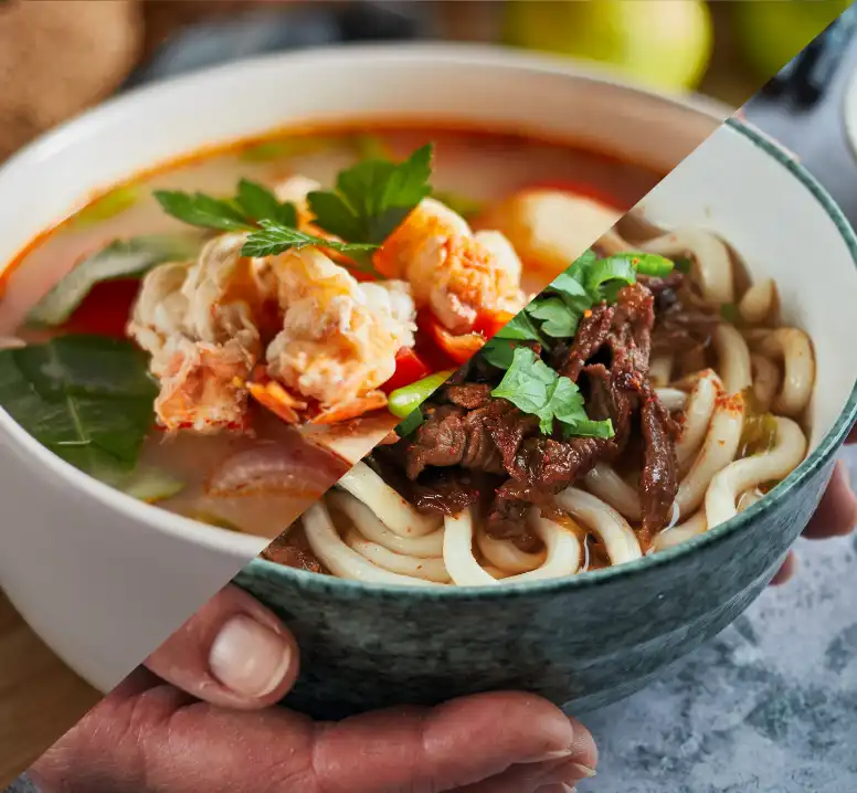 Japanese x Thai Dinner Set