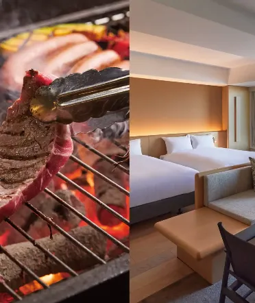 [Dinner-Inclusive Stay Plan] Enjoy Authentic Charcoal BBQ Dinner at Hotel Agora Regency Osaka Sakai