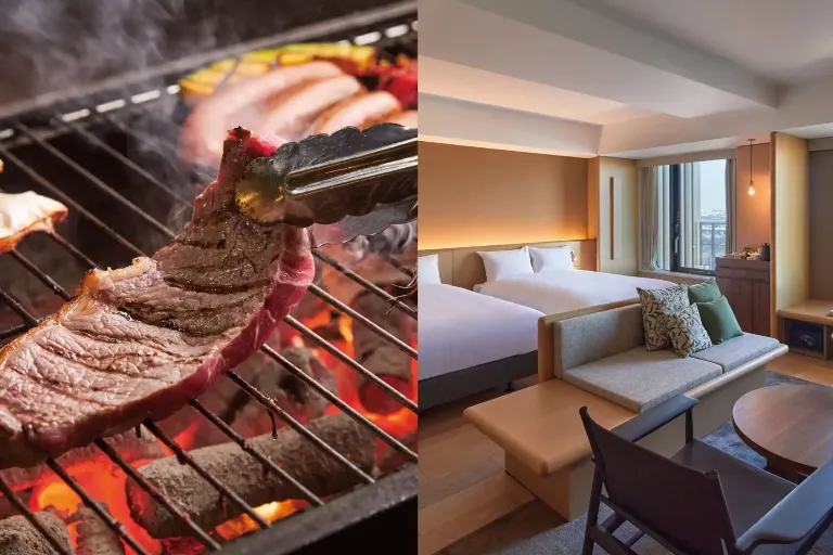 [Dinner-Inclusive Stay Plan] Enjoy Authentic Charcoal BBQ Dinner at Hotel Agora Regency Osaka Sakai