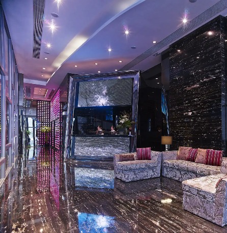 Hotel lobby