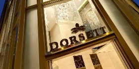 Entrance of the Dorsett Mongkok Hotel, Hong Kong Entrance of the Dorsett Mongkok Hotel, Hong Kong