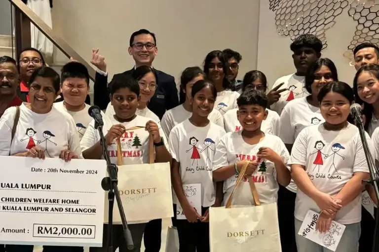 Joy in the City: Dorsett Kuala Lumpur's annual tree lighting ceremony