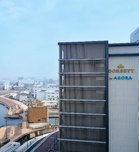 Lobby area of Dorsett by Agora hotel near historic Old Sakai Port