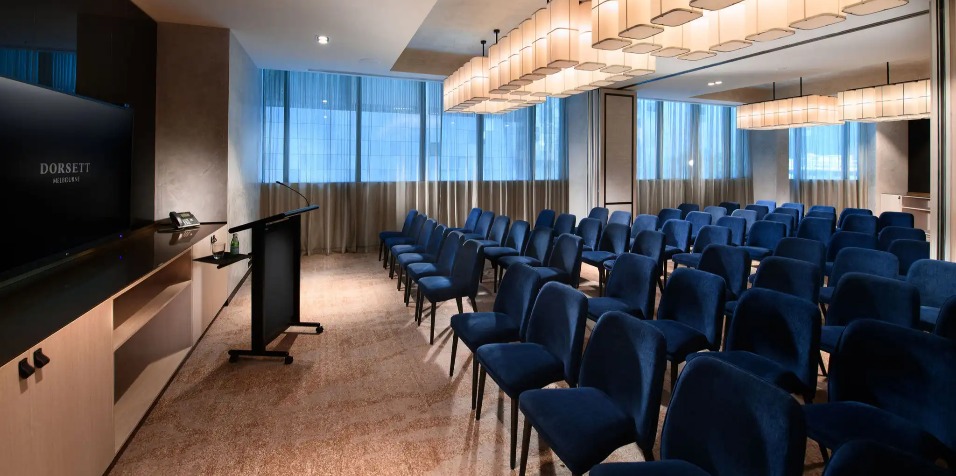 Theatre-style Dorsett Melbourne Meeting Room Two