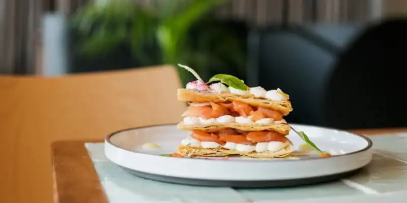Smoked salmon brunch at Clementine in Melbourne