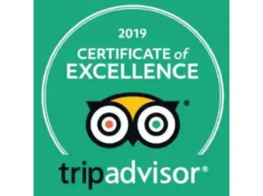 Tripadvisor “Certificate of Excellence”